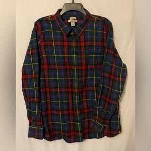 LL Bean flannel
